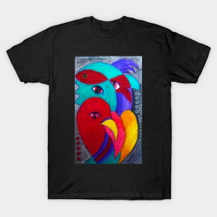 Birds and Fish as Spirit Guides T-Shirt